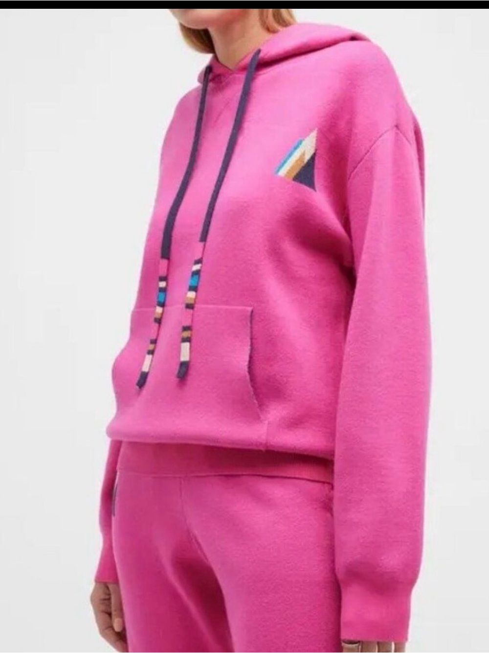 Monrow pink hoodie - Small
